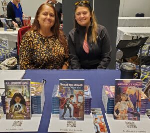 Read more about the article Setting up our bookfair table in Louisville, Kentucky